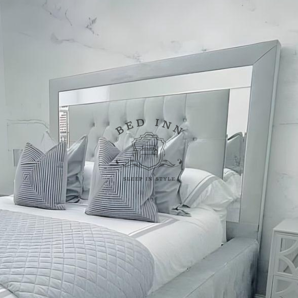 Charlotte Mirror Bed by Bed Innovation Limited – Luxury, Elegance, and Custom Comfort for Modern Bedrooms - Image 3