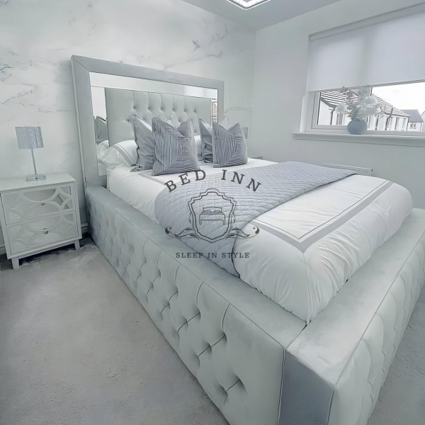 Charlotte Mirror Bed by Bed Innovation Limited – Luxury, Elegance, and Custom Comfort for Modern Bedrooms - Image 5