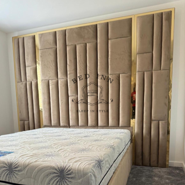 Prada Mirror Bed - Luxurious, Stylish, and Modern Mirror Bed for Elegant Bedrooms by Bed Innovation Limited - Image 3