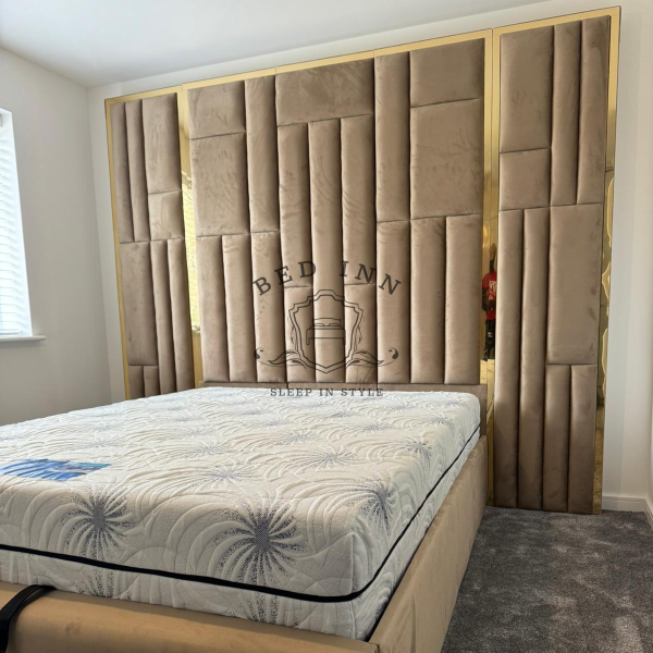 Prada Mirror Bed - Luxurious, Stylish, and Modern Mirror Bed for Elegant Bedrooms by Bed Innovation Limited - Image 4